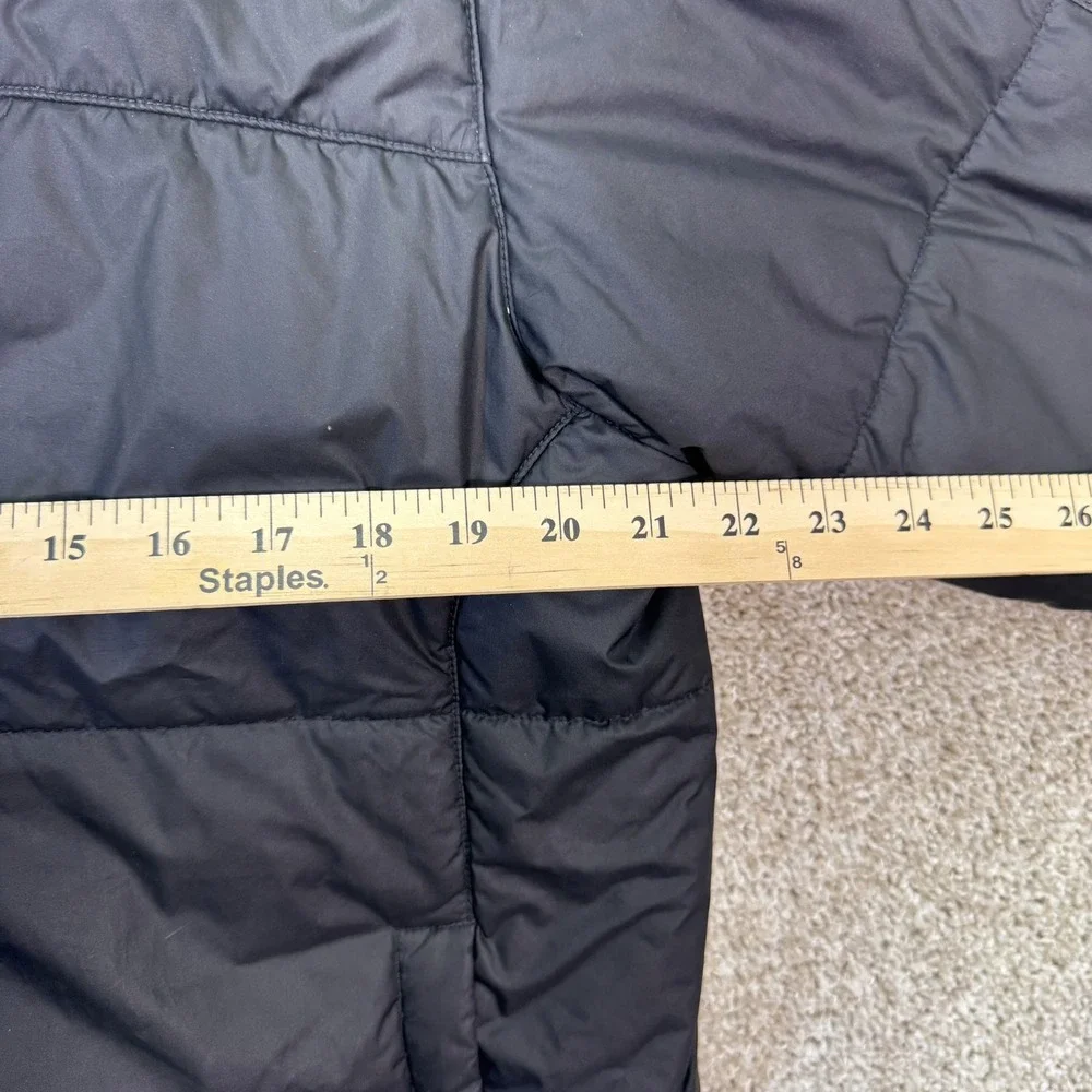 The North Face Puffer Jacket Mens Medium Black Quilted Insulated EUC